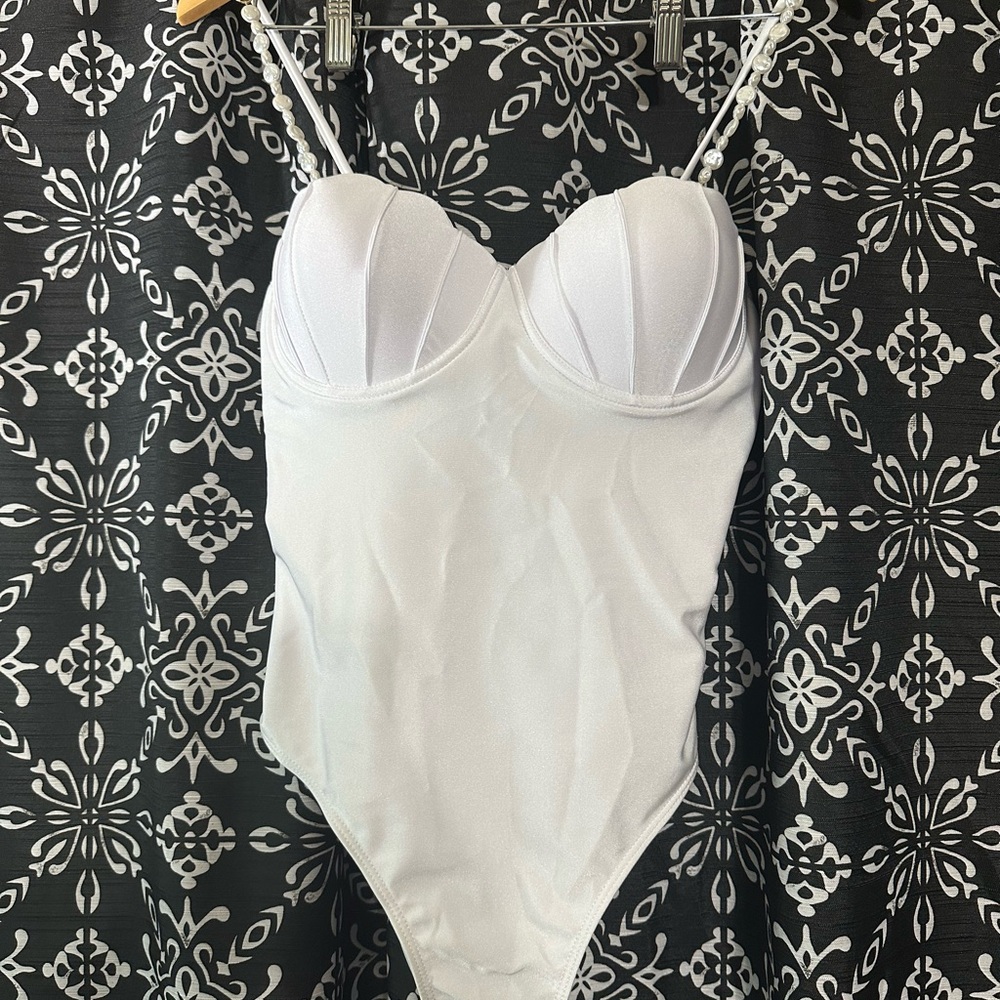 White Swimsuit from SHEIN (Large)